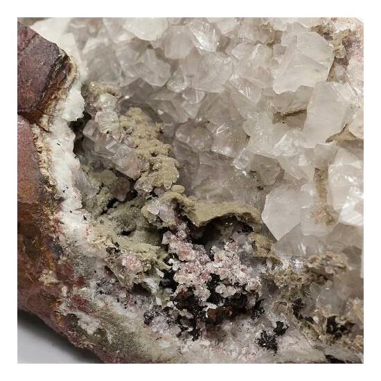 Calcite With Native Copper