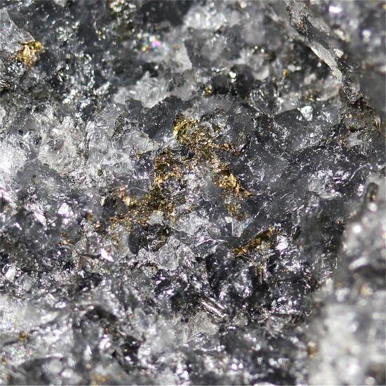 Native Gold With Weibulite