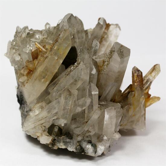 Rock Crystal With Pyrite