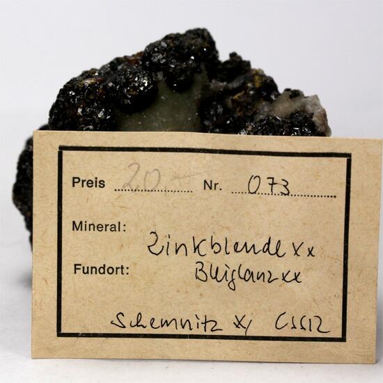 Sphalerite With Galena