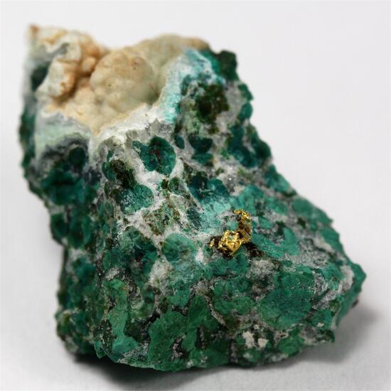 Gold With Chrysocolla