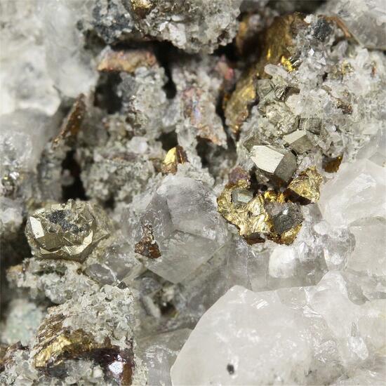 Calcite With Pyrite