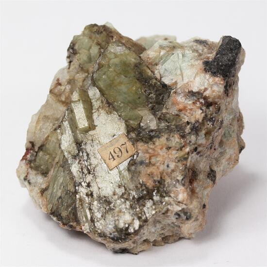 Spodumene With Microcline Var Amazonite