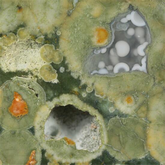 Agate In Rhyolite