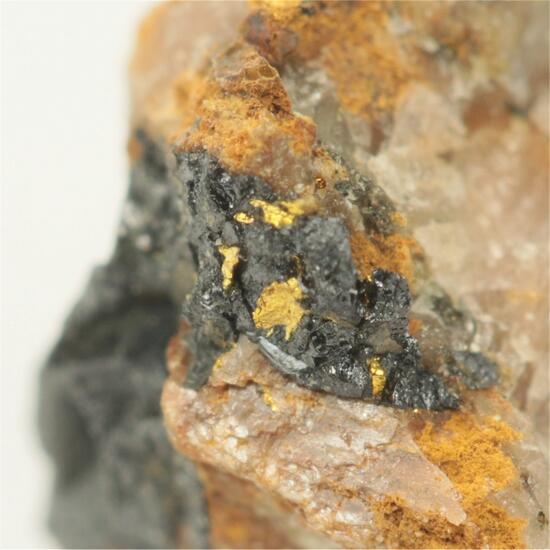Gold With Uraninite