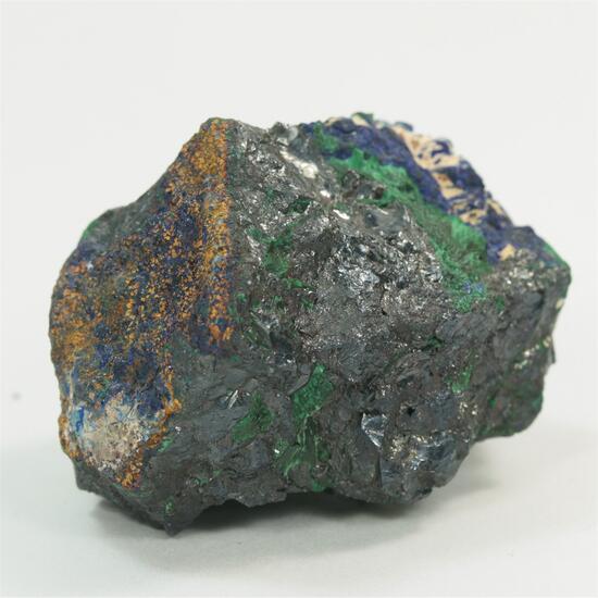 Cuprite With Azurite & Malachite