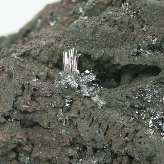 Proustite With Native Arsenic