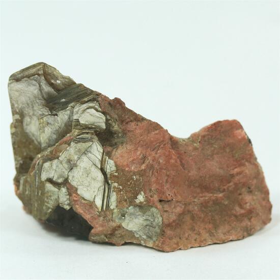 Tantalite With Feldspar & Mica