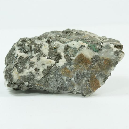 Tennantite-Tetrahedrite Series With Quartz