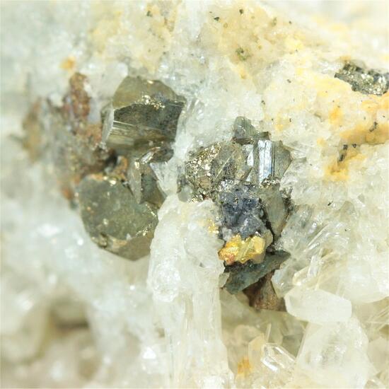 Gold With Galena & Pyrite & Quartz