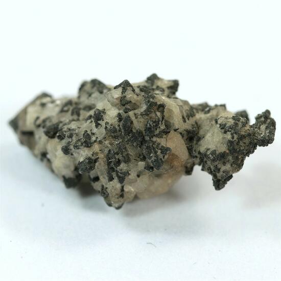 Native Silver With Calcite
