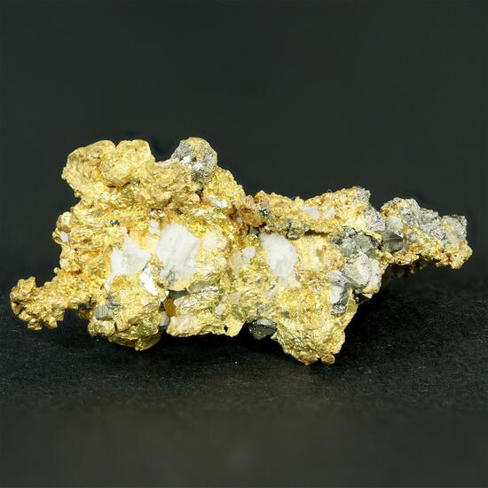 Gold With Pyrite