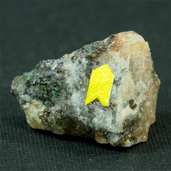 Gold With Galena & Pyrite