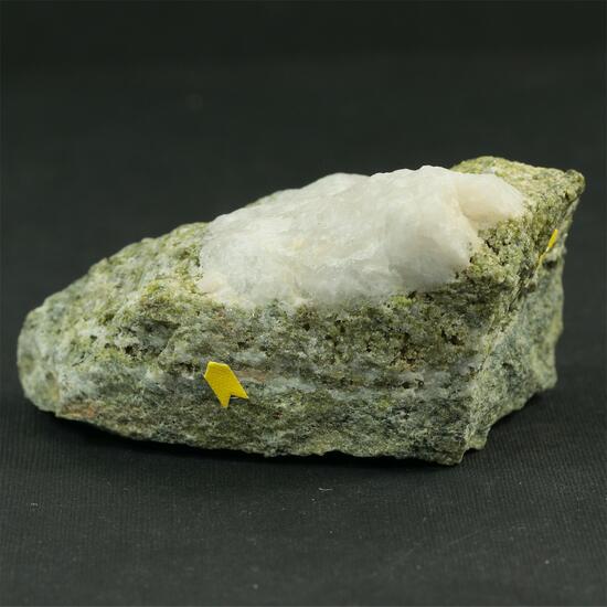 Gold With Epidote & Quartz