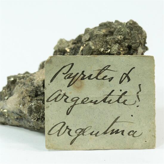 Pyrite With Argentite