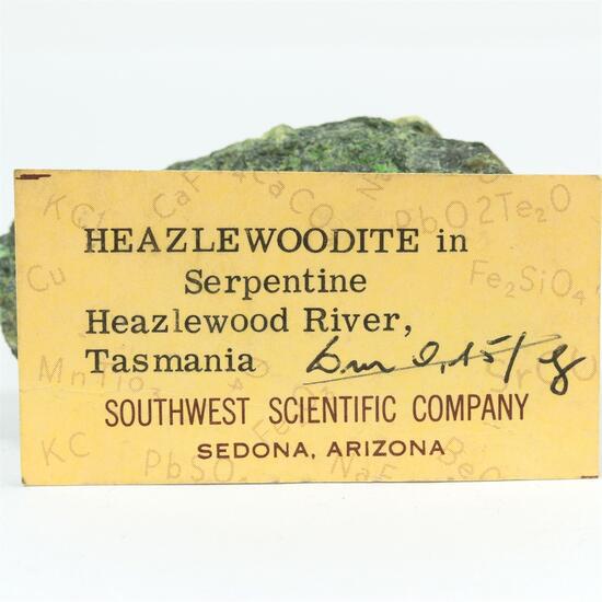 Heazlewoodite With Serpentine