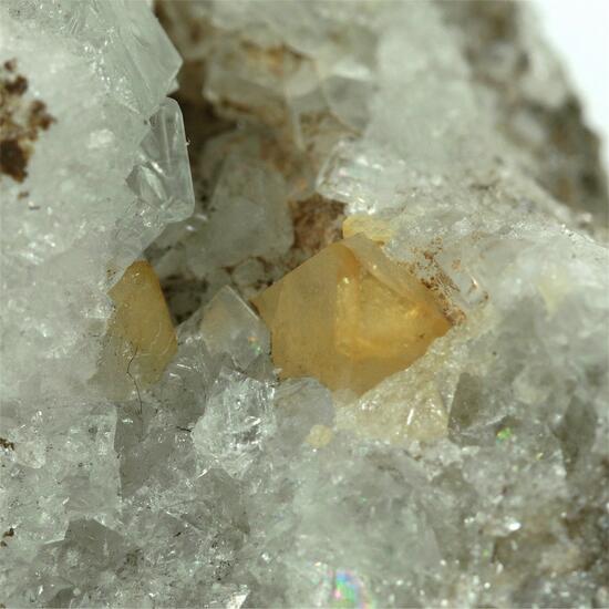 Scheelite With Fluorite