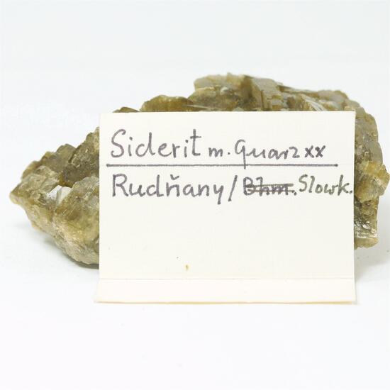 Siderite With Quartz