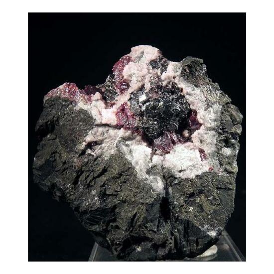 Polybasite With Proustite