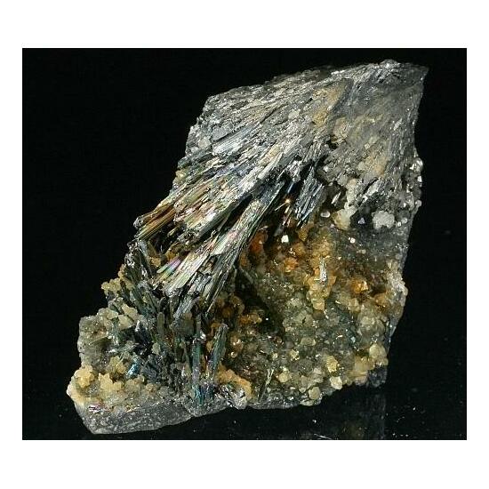 Stibnite & Quartz