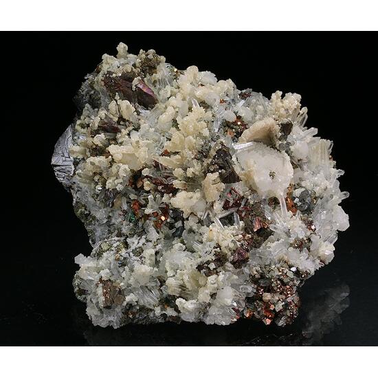 Quartz Chalcopyrite Calcite & Galena