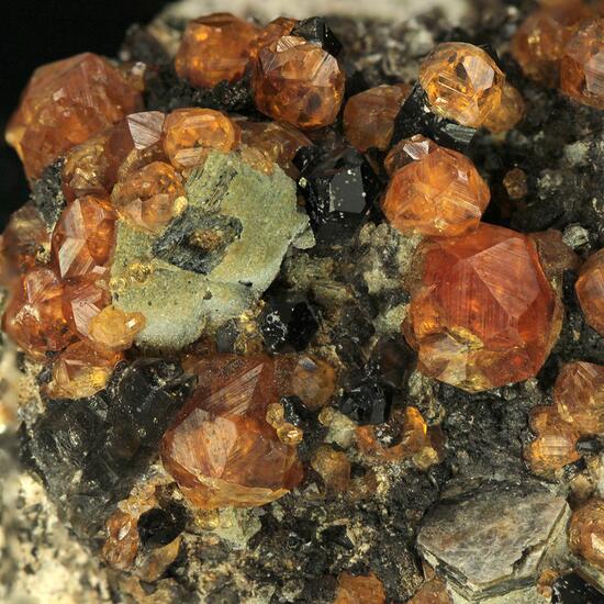 Spessartine & Smoky Quartz