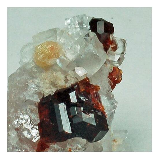 Woodhouseite With Uvite On Magnesite