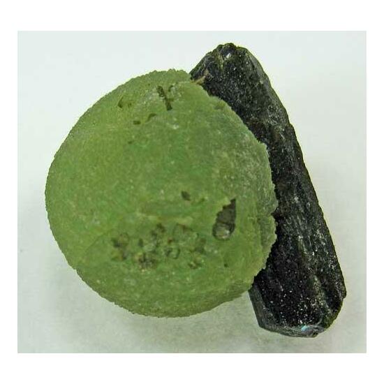 Epidote On Prehnite