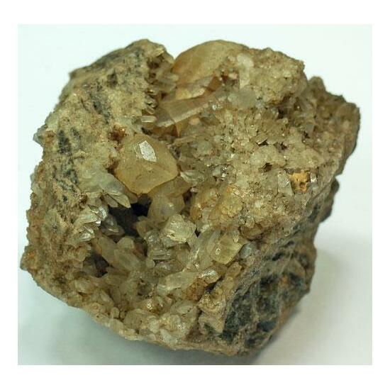 Topaz With Quartz