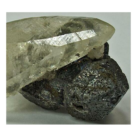 Calcite On Galena