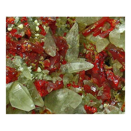 Realgar & Calcite & Picropharmacolite