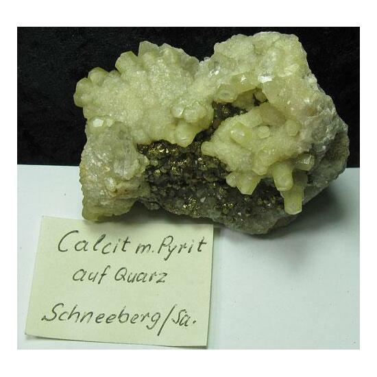 Calcite & Pyrite