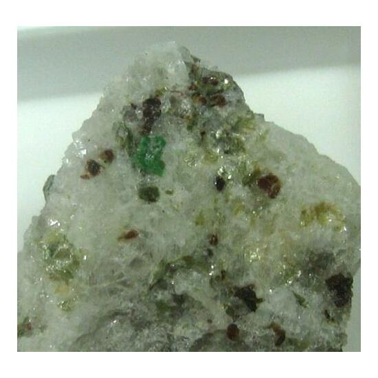 Metatorbernite & Almandine