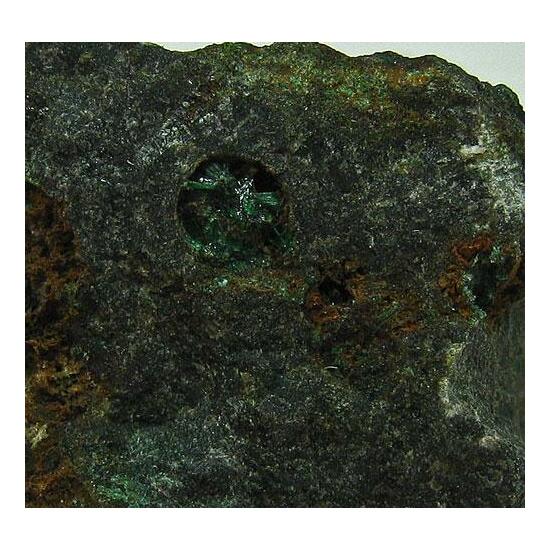 Baryte Malachite Brochantite & Libethenite