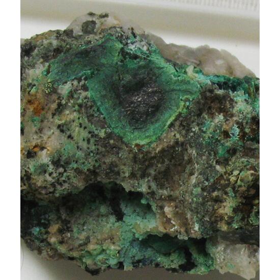 Wittichenite & Mixite & Malachite & Chrysocolla