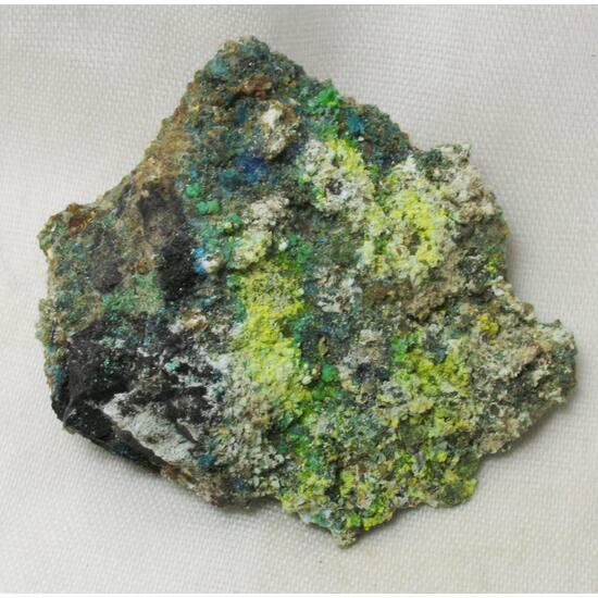 Johannite & Zippeite & Chalcanthite