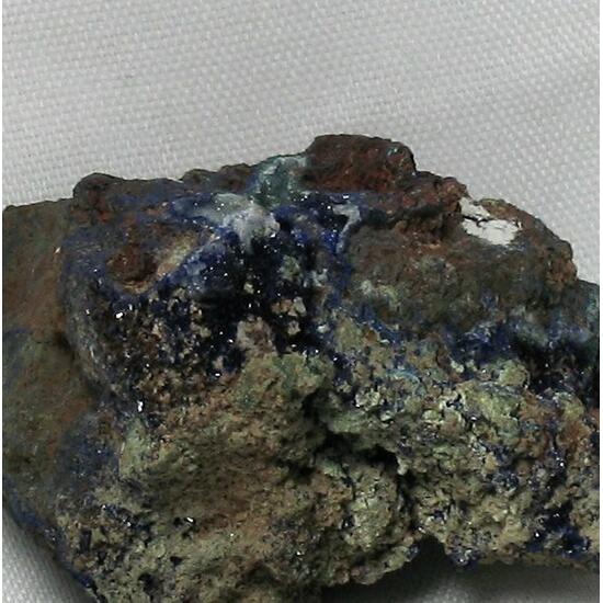 Azurite & Quartz & Malachite & Olivenite