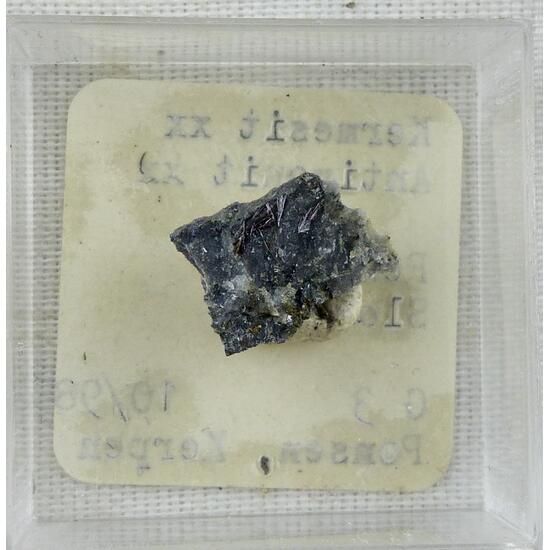 Kermesite & Stibnite