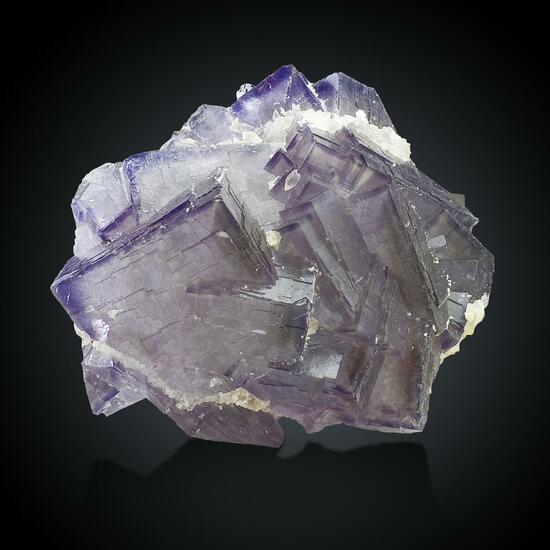 Fluorite With Calcite