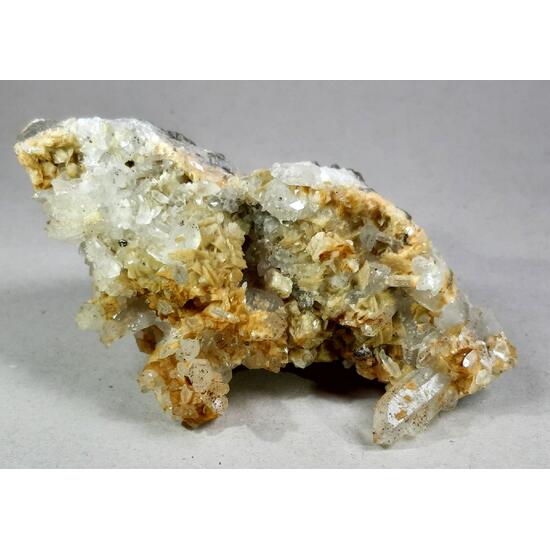 Ankerite Pyrite Chalcopyrite Quartz & Rock Crystal