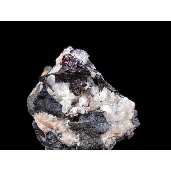 Proustite & Arsenic & Calcite