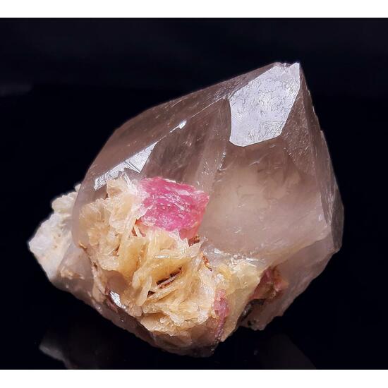 Rubellite & Quartz