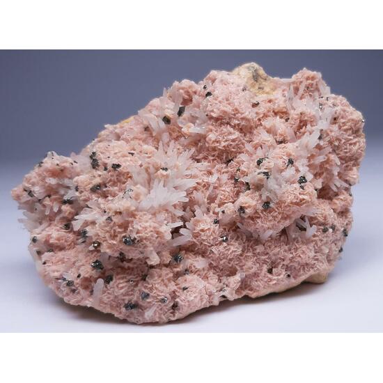 Rhodochrosite & Quartz & Tetrahedrite