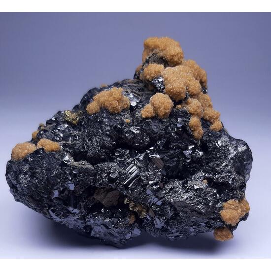 Pyrrhotite & Siderite & Rhodochrosite & Sphalerite