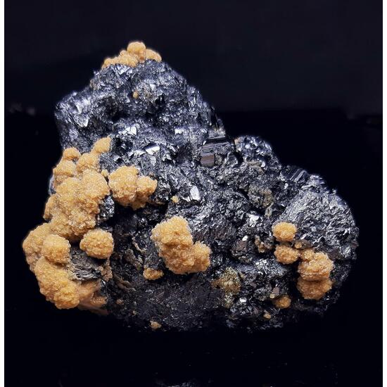 Pyrrhotite & Siderite & Rhodochrosite & Sphalerite