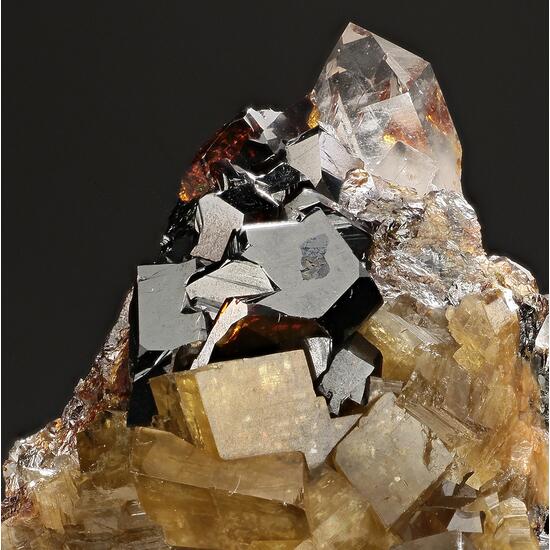 Sphalerite & Siderite