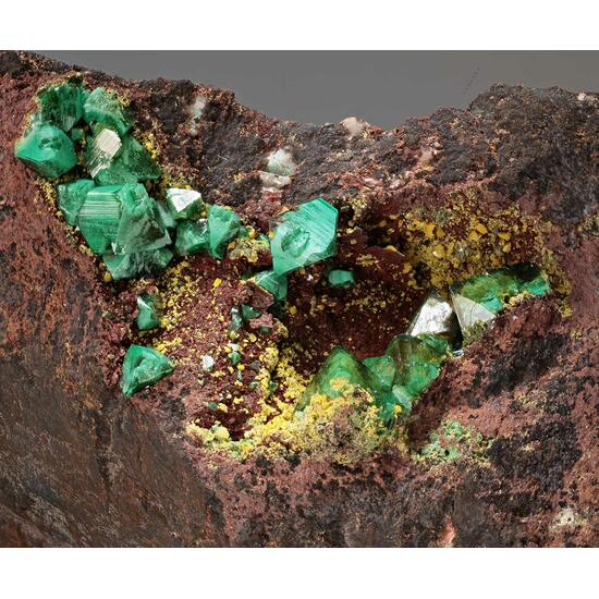 Cuprian Adamite & Tsumcorite