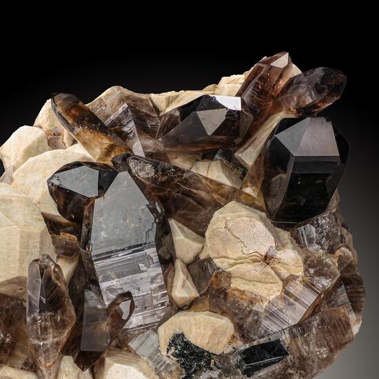 Smoky Quartz & Microcline