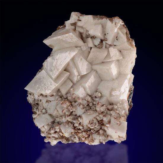 Hemimorphite On Calcite