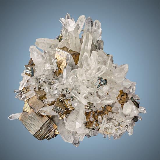Rock Crystal & Pyrite